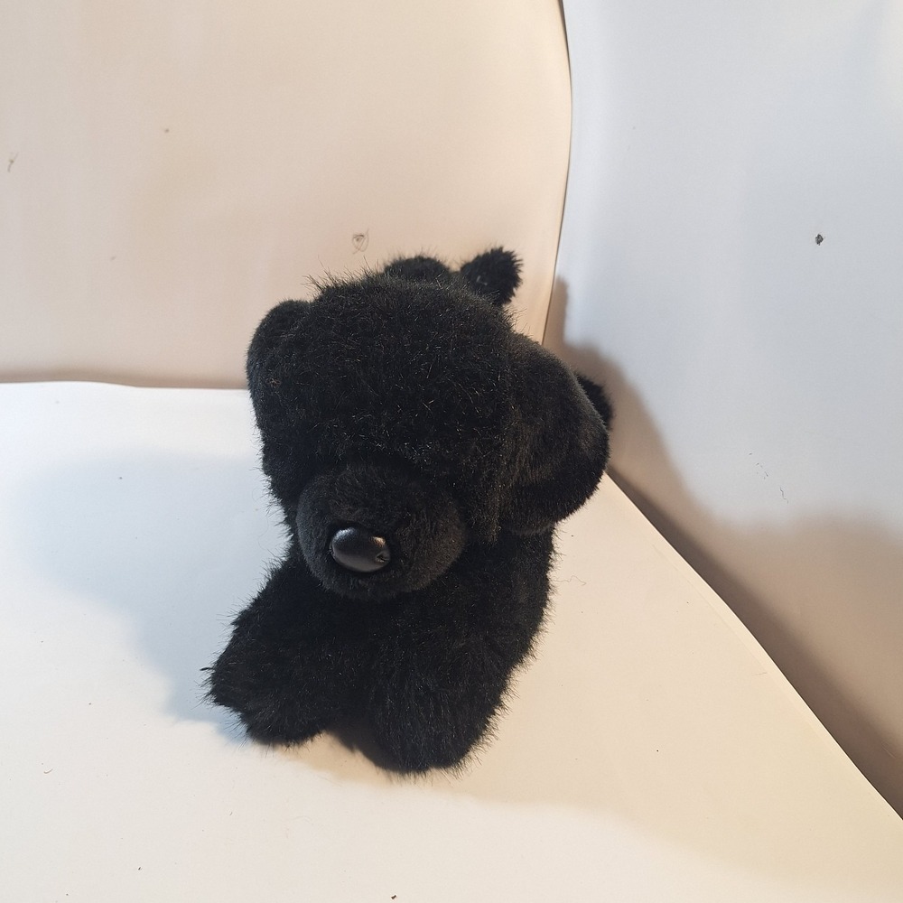 Douglas Black Lab Plush Puppy Dog  Floppy‎ Stuffed Toy  20"